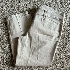 LOFT Outlet Original Crop 0 Petite Dress Khakis